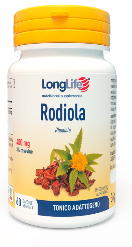 LONGLIFE RODIOLA 3% ROSAVINE 400 MG 60 TAVOLETTE - Fontenova srl