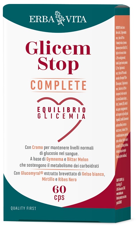GLICEM STOP COMPLETE 60 CAPSULE - Fontenova srl