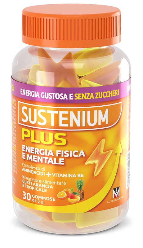 SUSTENIUM PLUS 30 CARAMELLE GOMMOSE 3 G - Fontenova srl