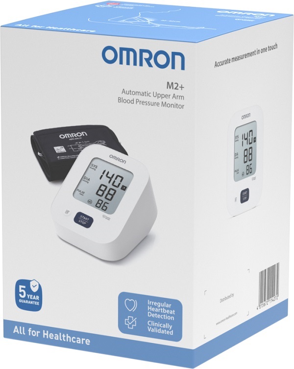 SFIGMOMANOMETRO DA BRACCIO OMRON M2+ - Fontenova srl