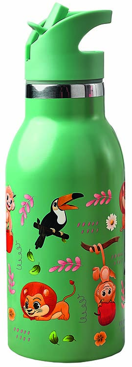 NEAVITA BOTTIGLIA THERMOS KIDS VERDE 400 ML - Fontenova srl
