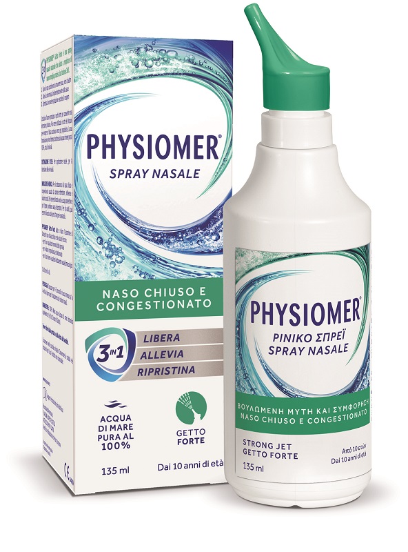 SPRAY NASALE PHYSIOMER GETTO FORTE 135 ML - Fontenova srl