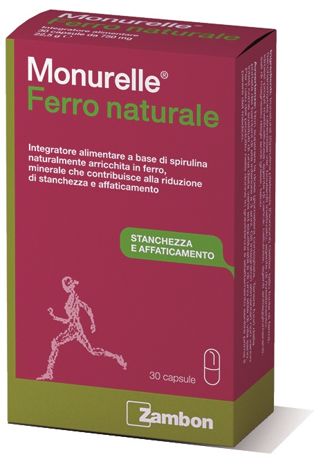 MONURELLE FERRO NATURALE 30 CAPSULE - Fontenova srl