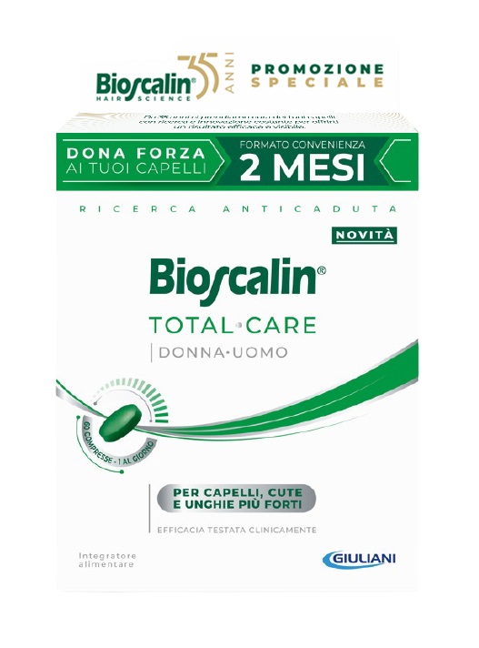 BIOSCALIN TOTAL CARE 60 COMPRESSE PROMO - Fontenova srl