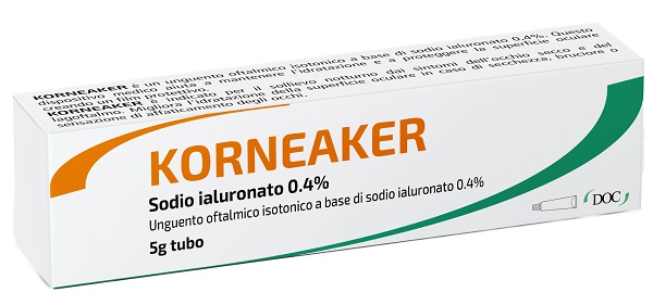 KORNEAKER UNGUENTO 5 G - Fontenova srl