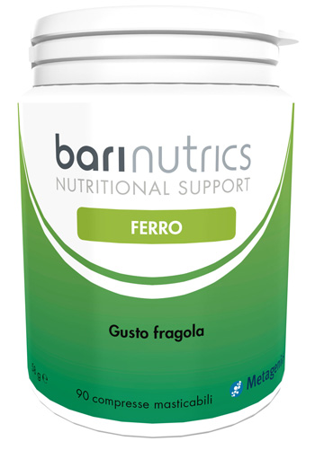 BARINUTRICS FERRO FRAGOLA ITA 90 COMPRESSE - Fontenova srl