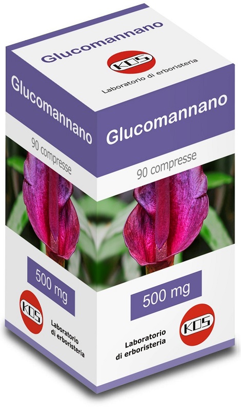 GLUCOMANNANO 90 COMPRESSE 500 MG - Fontenova srl