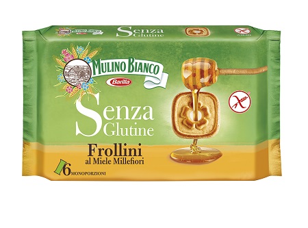 MULINO BIANCO BISCOTTO FROLLINO AL MIELE MILLEFIORI 250 G - Fontenova srl