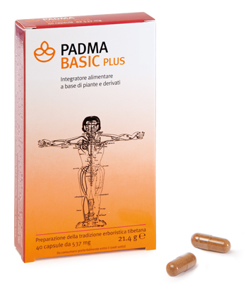 PADMA BASIC PLUS 40 CAPSULE - Fontenova srl