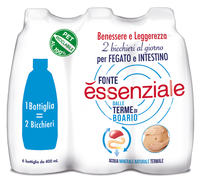 FONTE ESSENZIALE PET 6 X 400 ML - Fontenova srl