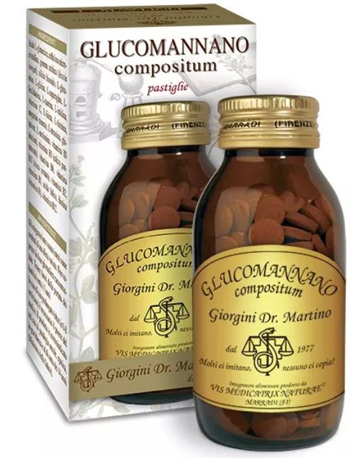 GLUCOMANNANO COMPOSITUM 180 PASTIGLIE 90 G - Fontenova srl