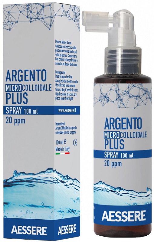 ARGENTO COLLOIDALE PLUS SPRAY 100 ML - Fontenova srl