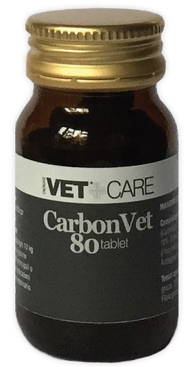 VETCARE CARBONVET 80 COMPRESSE 500 MG - Fontenova srl