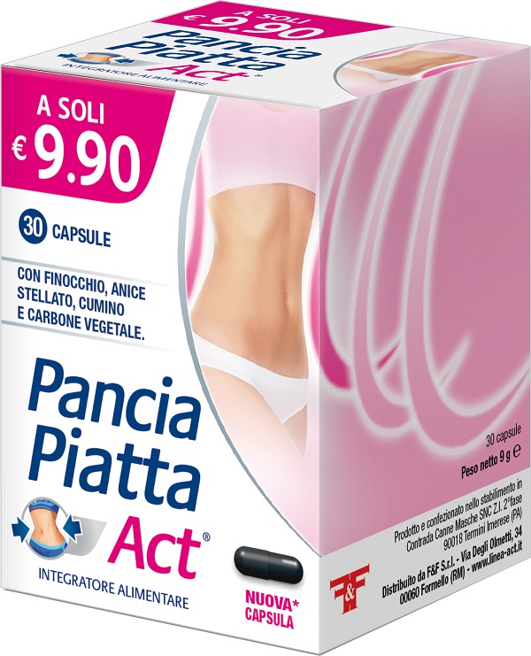 PANCIA PIATTA ACT 30 CAPSULE - Fontenova srl