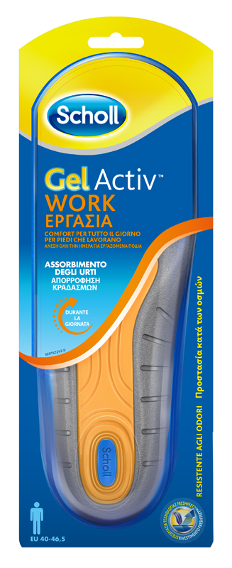 SCHOLL GEL ACTIV WORK UOMO - Fontenova srl