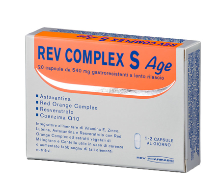 REV COMPLEX S AGE 20 CAPSULE - Fontenova srl