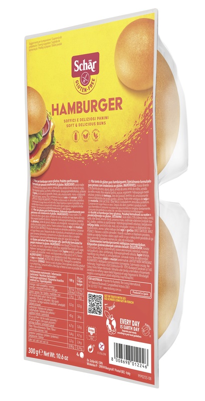 SCHAR HAMBURGER SENZA LATTOSIO 300 G - Fontenova srl
