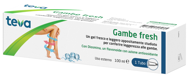 GAMBE FRESH TEVA GEL 100 ML - Fontenova srl