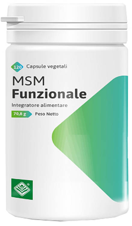 MSM FUNZIONALE 120 CAPSULE DA 590 MG - Fontenova srl