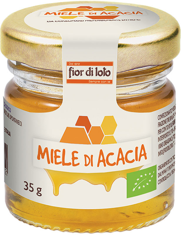 FIOR DI LOTO MINI MIELE DI ACACIA BIO 35 G - Fontenova srl