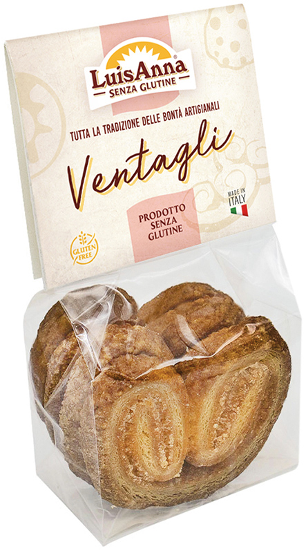 BISCOTTI SFOGLIA VENTAGLI 130 G - Fontenova srl