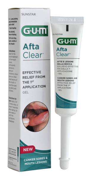 GUM AFTACLEAR GEL 10 ML - Fontenova srl