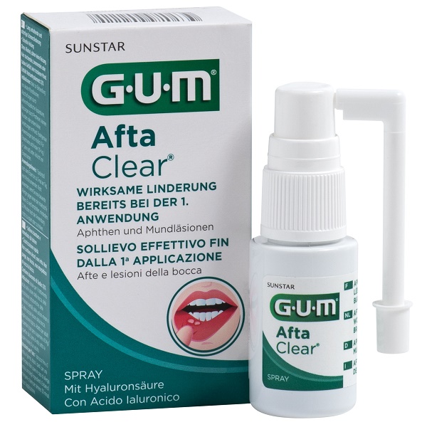 GUM AFTACLEAR SPRAY 15 ML - Fontenova srl