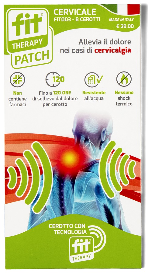 CEROTTO FIT THERAPY CERVICALE 8 PEZZI - Fontenova srl