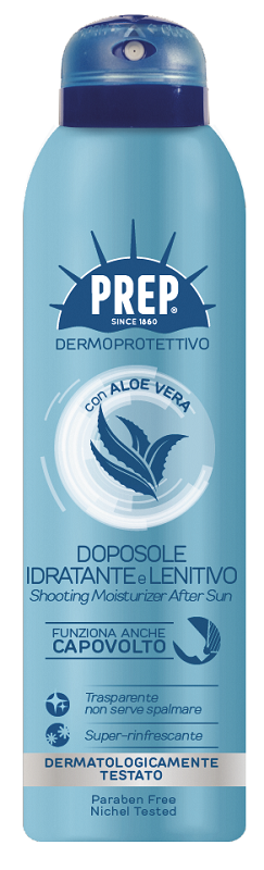PREP DERMOPROTETTIVO DOPOSOLE IDRATANTE E LENITIVO CON ALOE VERA 150 ML - Fontenova srl