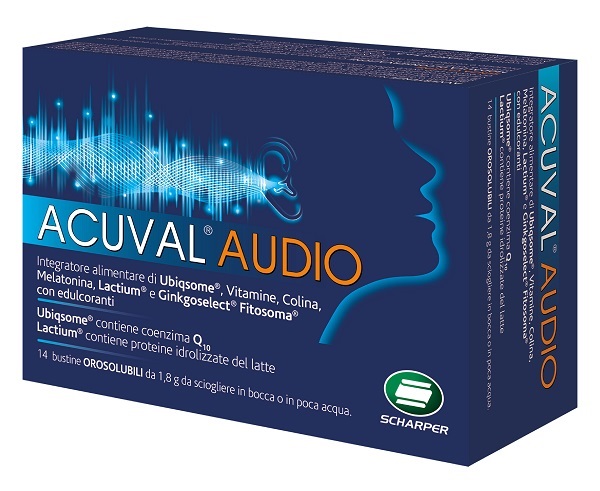 ACUVAL AUDIO 14 BUSTINE OROSOLUBILE 1,8 G - Fontenova srl