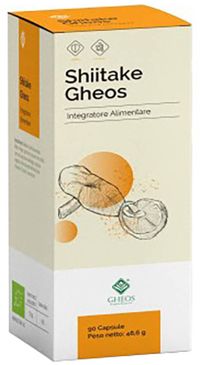 SHIITAKE GHEOS 90 CAPSULE DA 540 MG - Fontenova srl