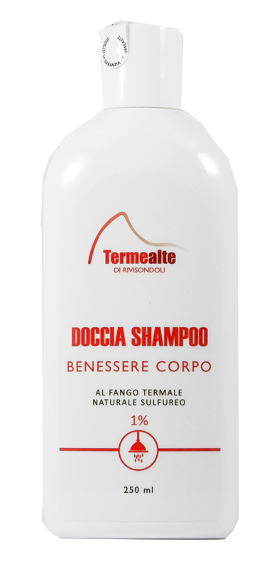 DOCCIA SHAMPOO FANGO TERMALE 1% TERME ALTE - Fontenova srl