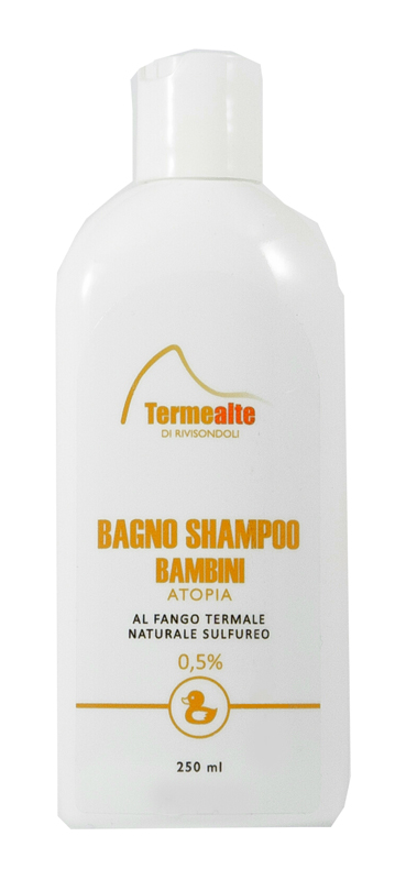 BAGNO SHAMPOO BAMBINI FANGO TERMALE 0,5% TERME ALTE - Fontenova srl