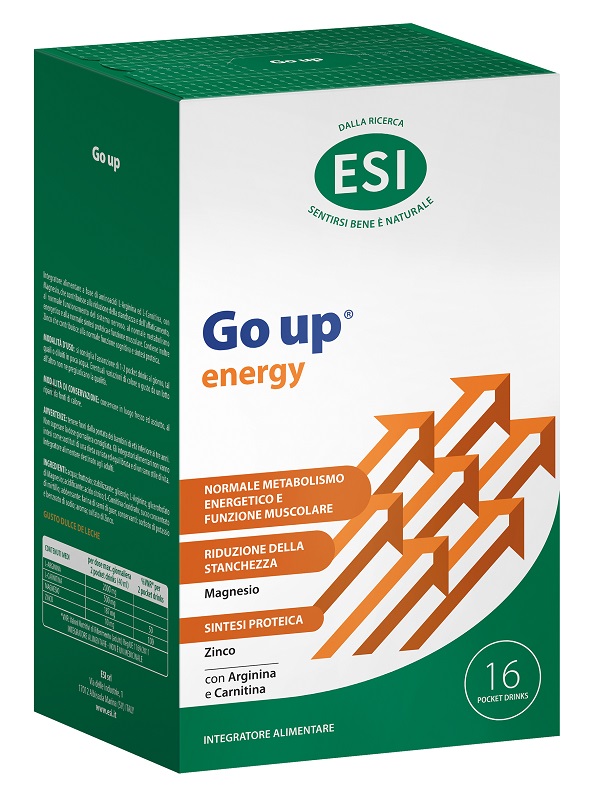 ESI GO UP ENERGY 16 POCKET DRINK DA 20 ML - Fontenova srl