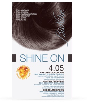BIONIKE SHINE ON TRATTAMENTO COLORANTE CAPELLI CASTANO CIOCCOLATO 4.05 - Fontenova srl