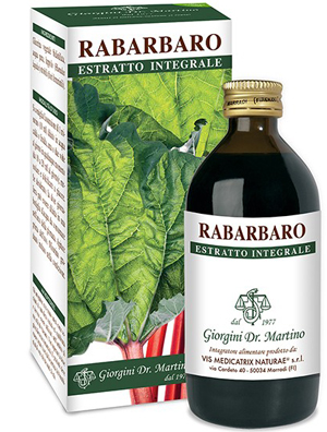 RABARBARO ESTRATTO INTEGRALE 200 ML - Fontenova srl