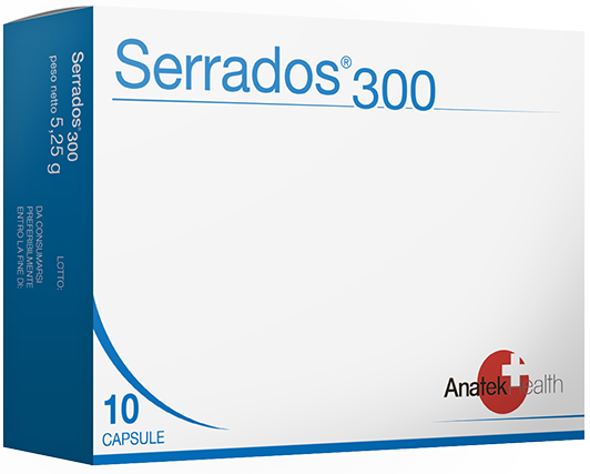 SERRADOS 300 10 CAPSULE - Fontenova srl