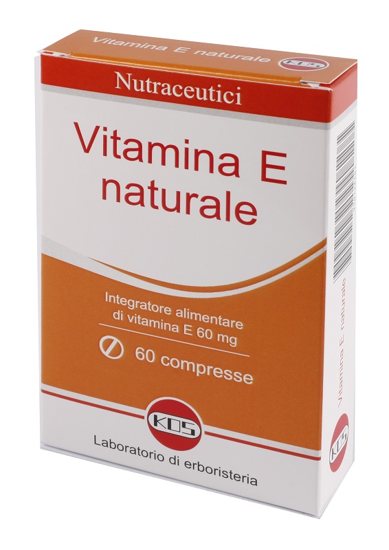 VITAMINA E NATURALE 60 COMPRESSE - Fontenova srl