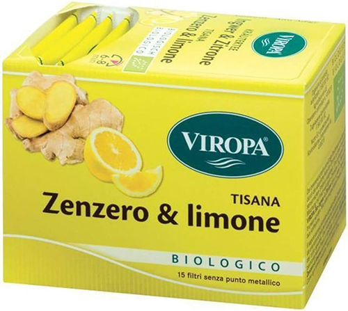 VIROPA ZENZERO&LIMONE BIOLOGICO 15 FILTRI - Fontenova srl