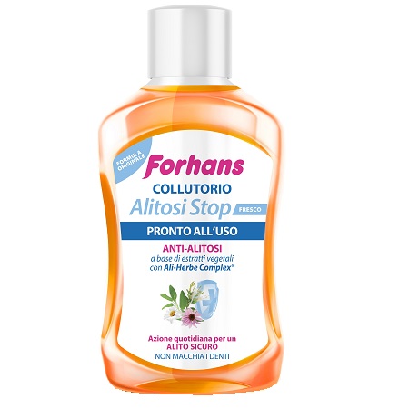 FORHANS ALITOSI STOP COLLUTORIO 500 ML - Fontenova srl