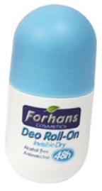 FORHANS COSMETIC ROLL-ON INVISIBLE DRY 50 ML - Fontenova srl
