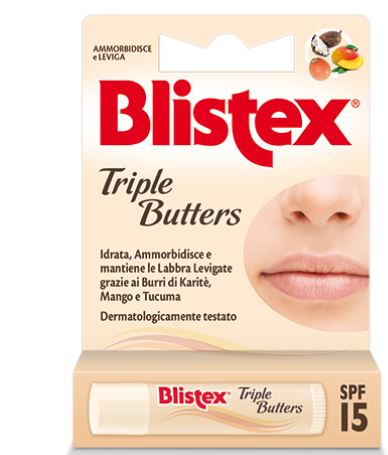 BLISTEX TRIPLE BUTTERS STICK LABBRA - Fontenova srl