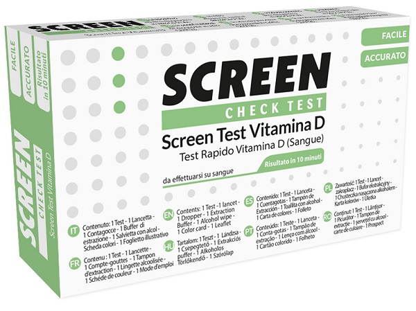 SCREEN TEST RAPIDO 25-IDROSSIVITAMINA D PUNGIDITO 1 PEZZO - Fontenova srl