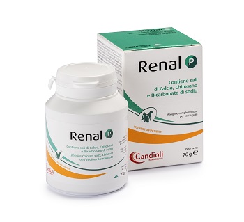 RENAL P MANGIME COMPLEMENTARE PER CANI E GATTI BARATTOLO 70 G - Fontenova srl