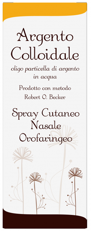 ARGENTO COLLOIDALE IONICO 40 PPM 50 ML SPRAY - Fontenova srl