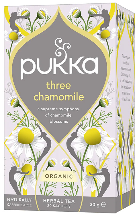 PUKKA THREE CHAMOMILE 40 G - Fontenova srl