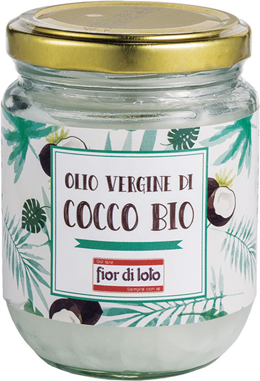 FIOR DI LOTO OLIO VERGINE DI COCCO BIO 200 ML - Fontenova srl