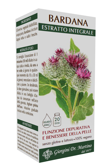 BARDANA ESTRATTO INTEGRALE 200 ML - Fontenova srl