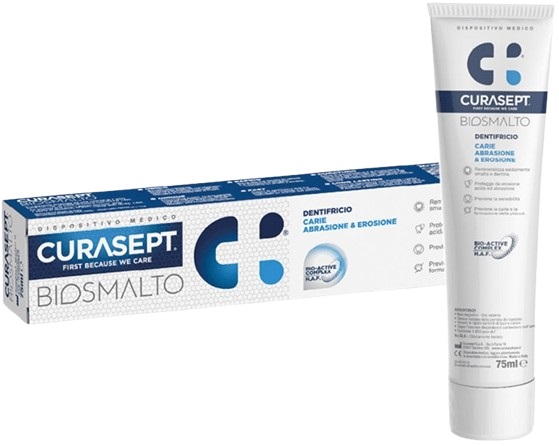 CURASEPT BIOSMALTO CARIE DENTIFRICIO 75 ML - Fontenova srl