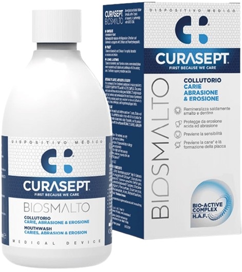 CURASEPT BIOSMALTO COLLUTORIO CARIE ABRASIONE&EROSIONE 300 ML - Fontenova srl
